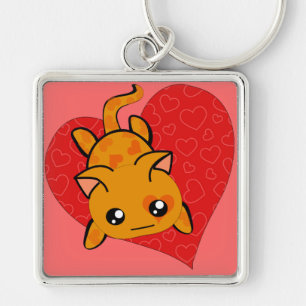 Ultra Cute Kawaii Anime Kitty Key Ring