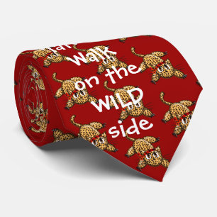 Ultra Cute Leopard Safari Birthday Invitations Tie