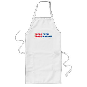 Ultra Free MAGA Nation Free Nation ULTRA MAGA Long Apron
