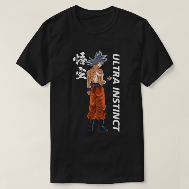 Ultra Instinct goku T-Shirt (Design Front)