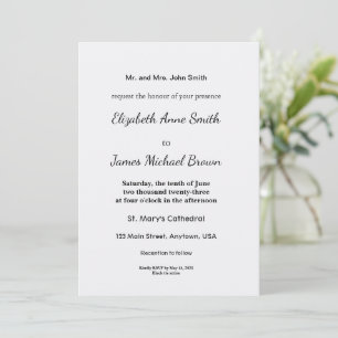 Ultra Light Grey Minimal Background Announcement