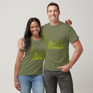 Ultra Light Pines Hiking T-shirts