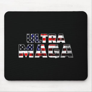 Ultra Maga Donald Trump Joe Biden Republican Ameri Mouse Mat
