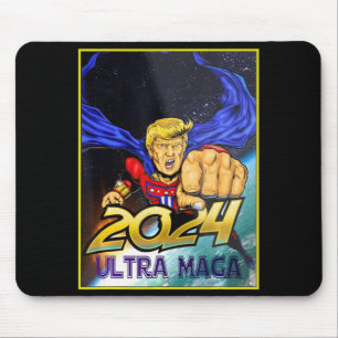 Ultra MAGA Fun Pro Trump Maga Super Ultra Maga Mouse Mat