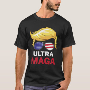 Ultra Maga Funny Great MAGA King Pro Trump T-Shirt