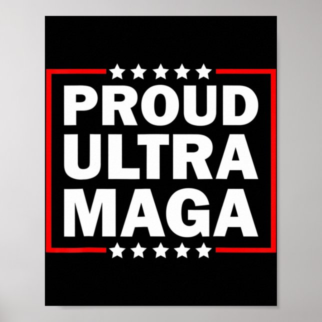 Ultra Maga Proud Ultra-Maga 8 Poster (Front)
