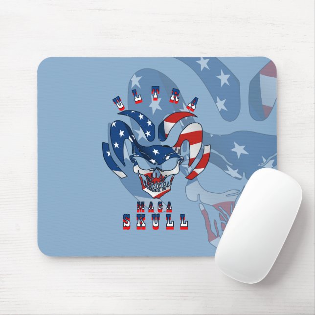 Ultra Maga Skull | Mouse Mat (With Mouse)