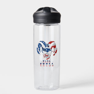 Ultra Maga Skull Water Bottle