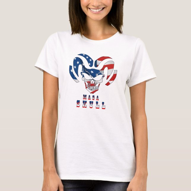 Ultra Maga Skull | Women's T-Shirt (Front)
