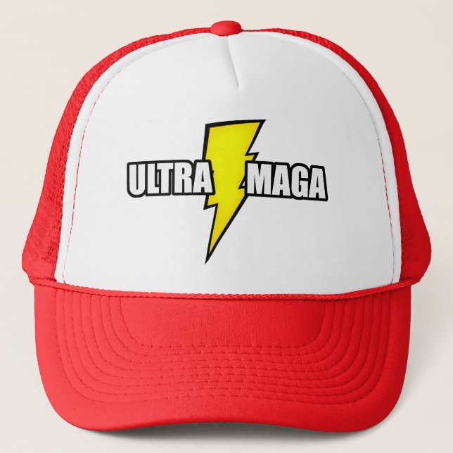 ULTRA MAGA TRUCKER HAT (Front)