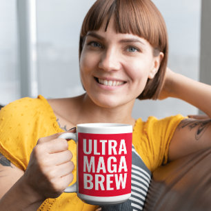 ULTRA MAGA TRUMP BREW COFFEE MUG