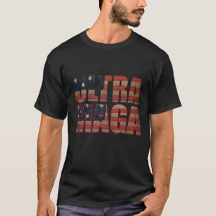 Ultra MAGA Trump Supporter ⛳   Great Again USA  T-Shirt