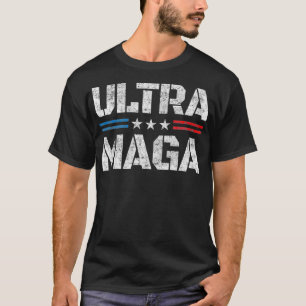 Ultra Maga  UltraMaga USA Proud American Ultra Meg T-Shirt