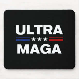 Ultra Maga United State flag 3 Mouse Mat