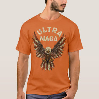 Ultra MagaUS Flag Tee USA Eagle American Ultra Meg