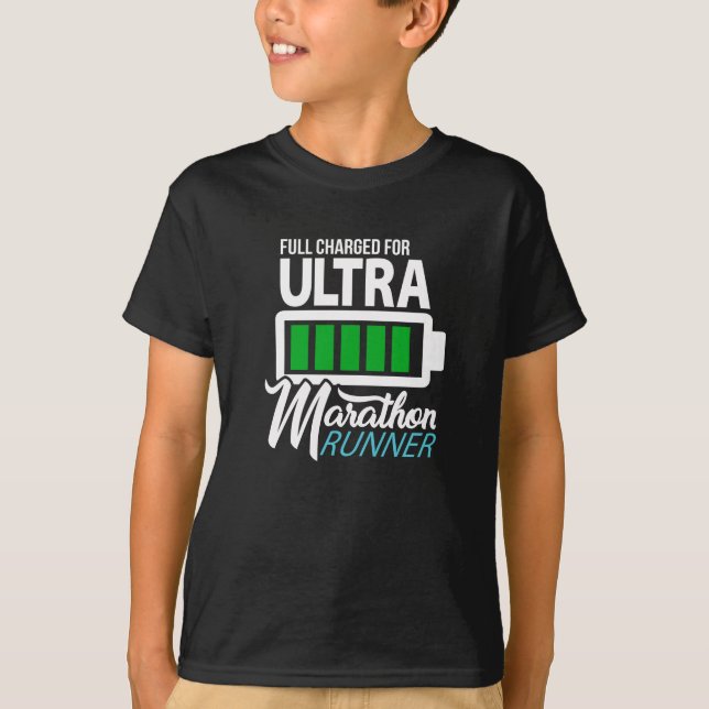 Ultra Marathon Runner T-Shirt (Front)