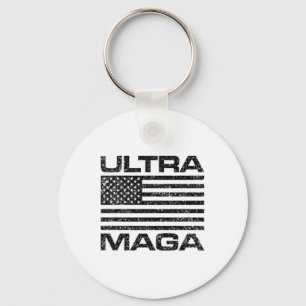 Ultra Mega Usa American Flag Ultramega Women Kids Key Ring