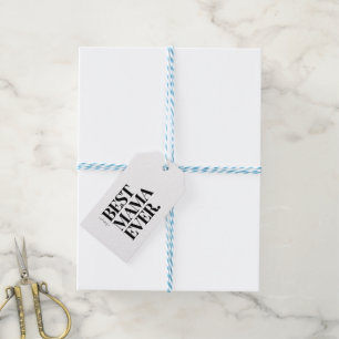 Ultra Modern Bold ‘Best Mama Ever Gift Tags