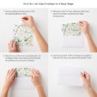 Ultra Modern Bold Big Monogram Simple Wedding