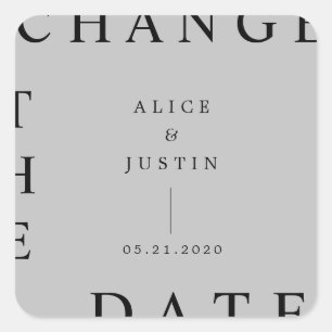 ultra modern change the date sticker