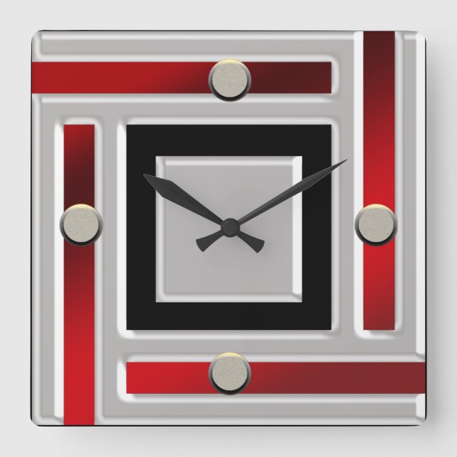 Ultra Modern Contemporary Wall Clock (Front)