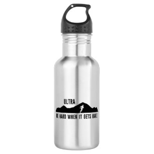 Ultra Running, Be Hard When It Gets Hard 532 Ml Water Bottle