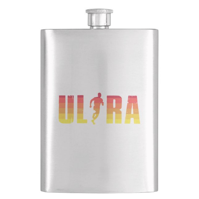 Ultra Running Hip Flask (Front)