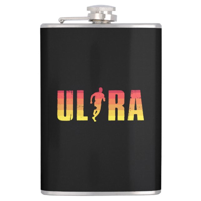 Ultra Running Hip Flask (Front)