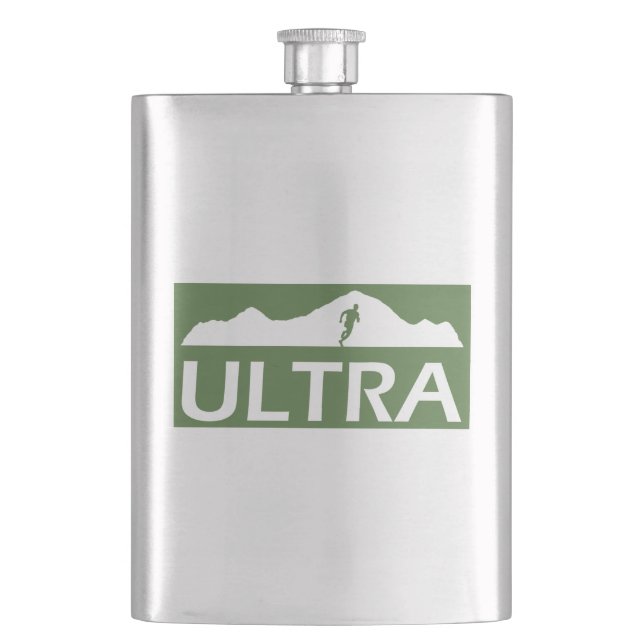 Ultra Running Hip Flask (Front)