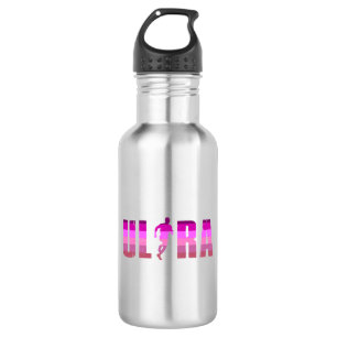 Ultra Running Pink Purple Rainbow 532 Ml Water Bottle