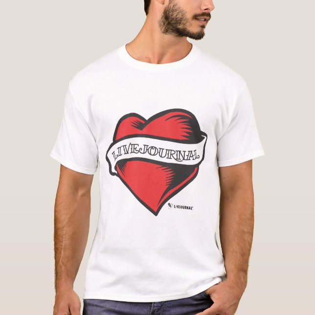 Ultra-soft Fashion T's (LiveJournal Tattoo) T-Shirt (Front)