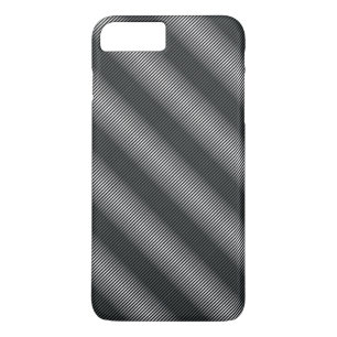 Ultra Thin Black & White Gradation Lines iPhone 8 Plus/7 Plus Case