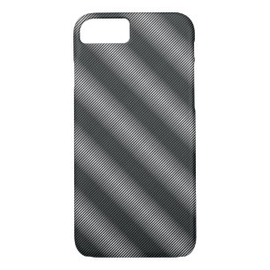 Ultra Thin Black & White Gradation Lines iPhone 8/7 Case
