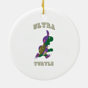 Ultra turtle ceramic tree decoration