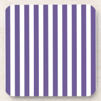 Ultra violet and white candy stripes