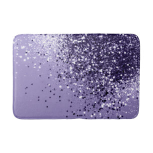 ULTRA VIOLET Glitter Dream #1 Bath Mat