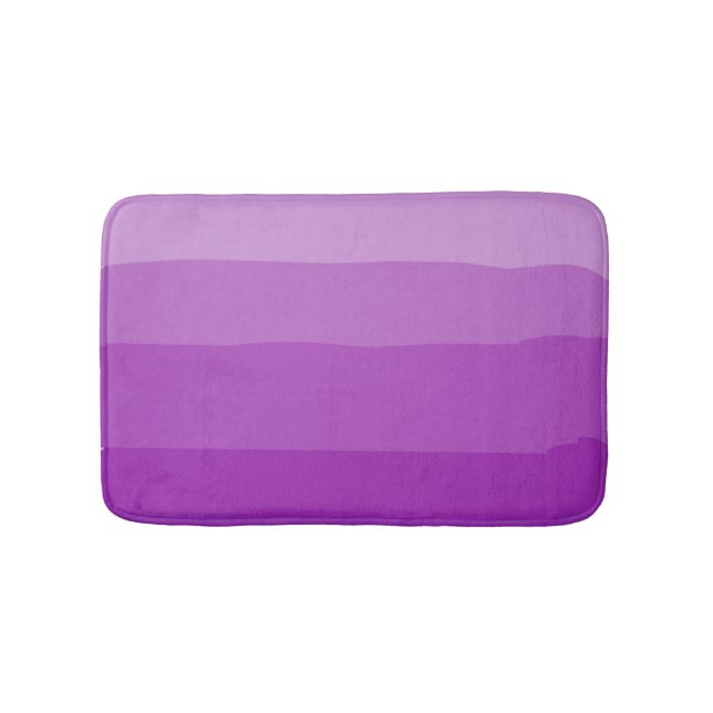 Ultra Violet Ombre Bath Mat (Front)