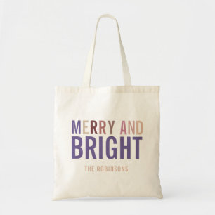 Ultra Violet Palette Christmas Tote Bag