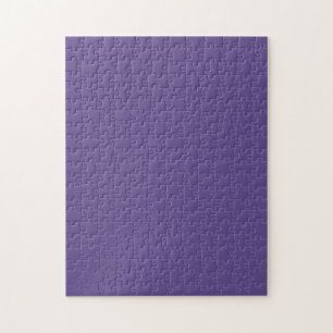 Ultra Violet Purple Solid Colour Jigsaw Puzzle