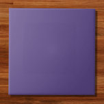 Ultra Violet Purple Solid Colour Tile<br><div class="desc">Ultra Violet Purple Solid Colour</div>