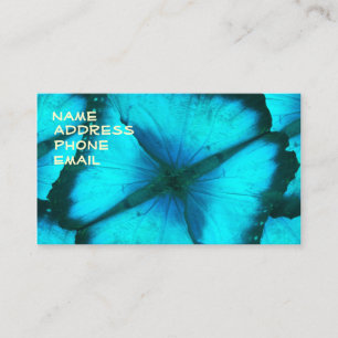 ultrabluebutterfly, Name, Address, Phone, Email Business Card