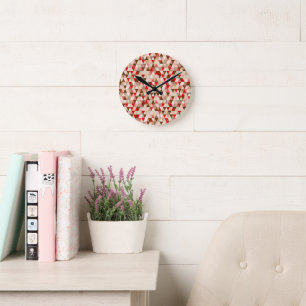 Ultrabrown I Round Clock