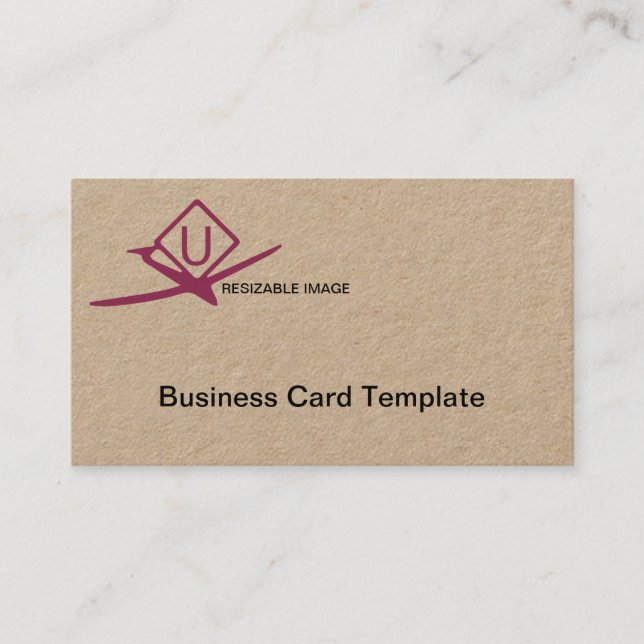 UltraLight Activity Logo Drone Pilot  Business Card (Front)