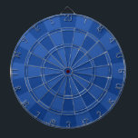 Ultramarine Blue Dartboard<br><div class="desc">Ultramarine Blue Dart Board</div>