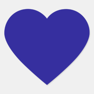 Ultramarine Heart Sticker