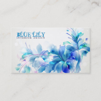 Ultramarine Lily Business Card