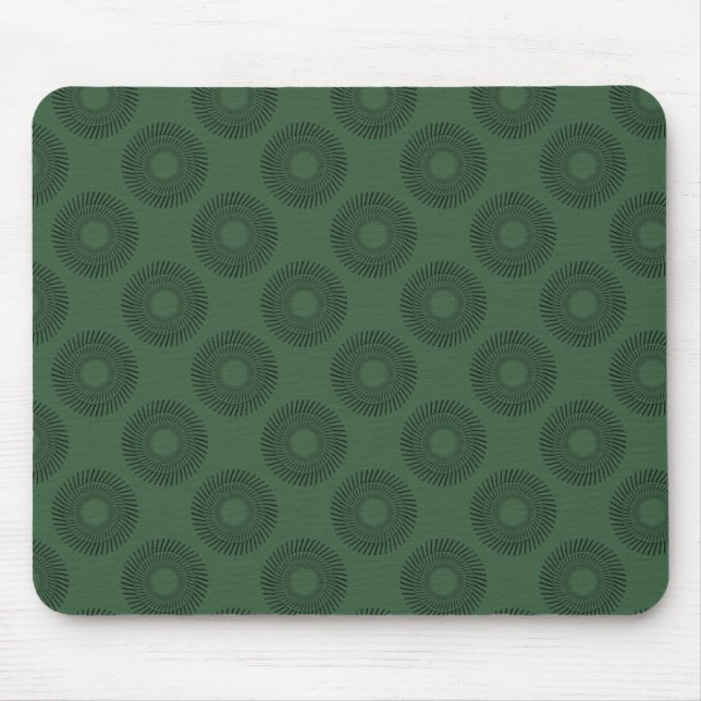 Ultramod Mug, Forest Green Mouse Mat (Front)
