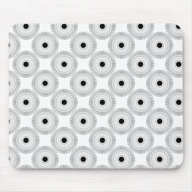 Ultramodern Charm Mousepad, Ivory Mouse Mat (Front)