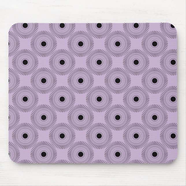 Ultramodern Charm Mousepad, Lavender Mouse Mat (Front)
