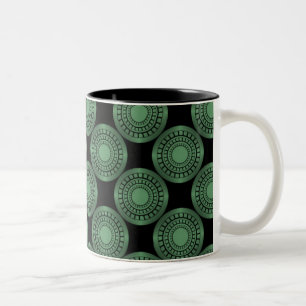 Ultramodern Perfection Mug, Clover Green Two-Tone Coffee Mug